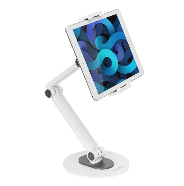 mbeat activiva Universal iPad & Tablet Tabletop Stand Universal Fit Freestyle Adjustment Material:Aluminium, Plastic Package Weight:1.24kg mbeat activiva Universal iPad & Tablet Tabletop Stand Universal Fit Freestyle Adjustment Material:Aluminium, Plastic Package Weight:1.24kg